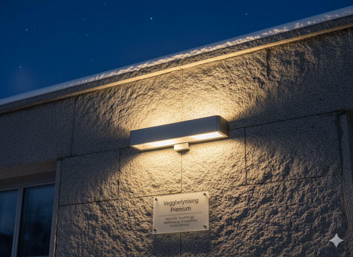 Veggbelysning Premium